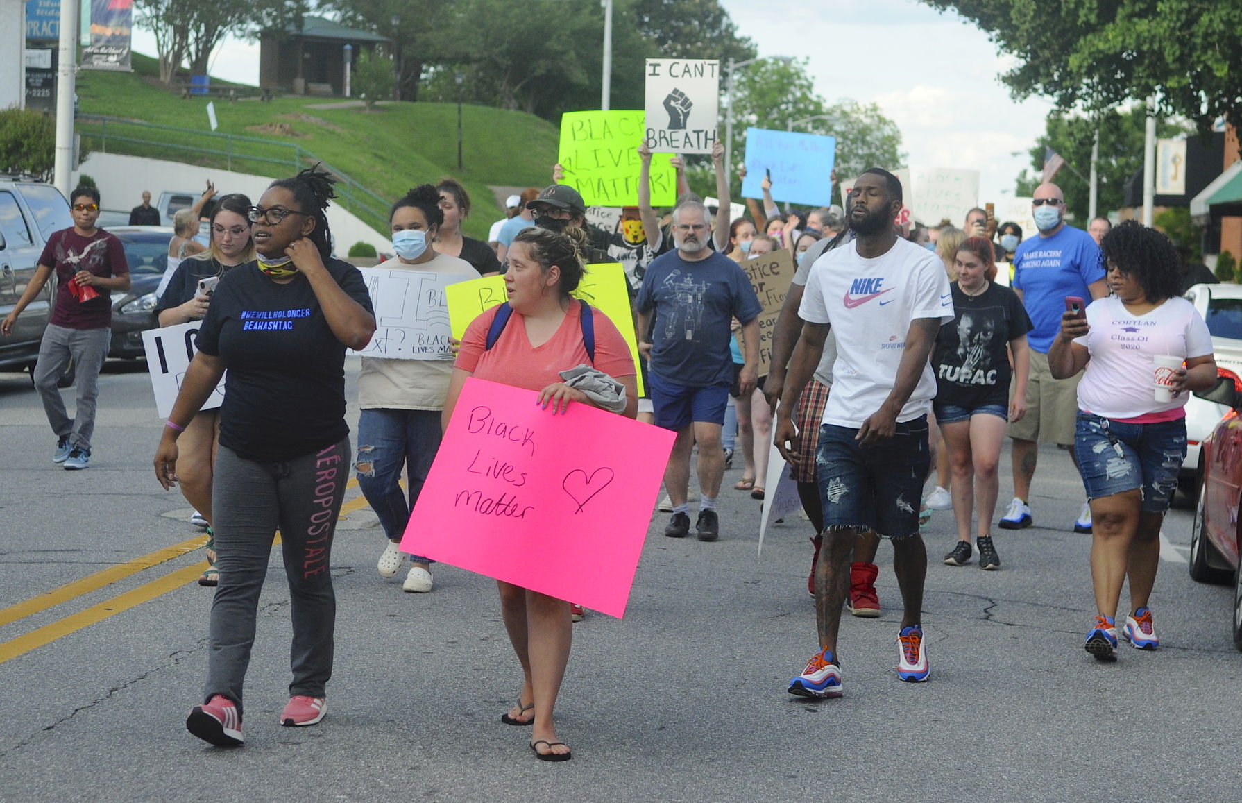 Protest march
